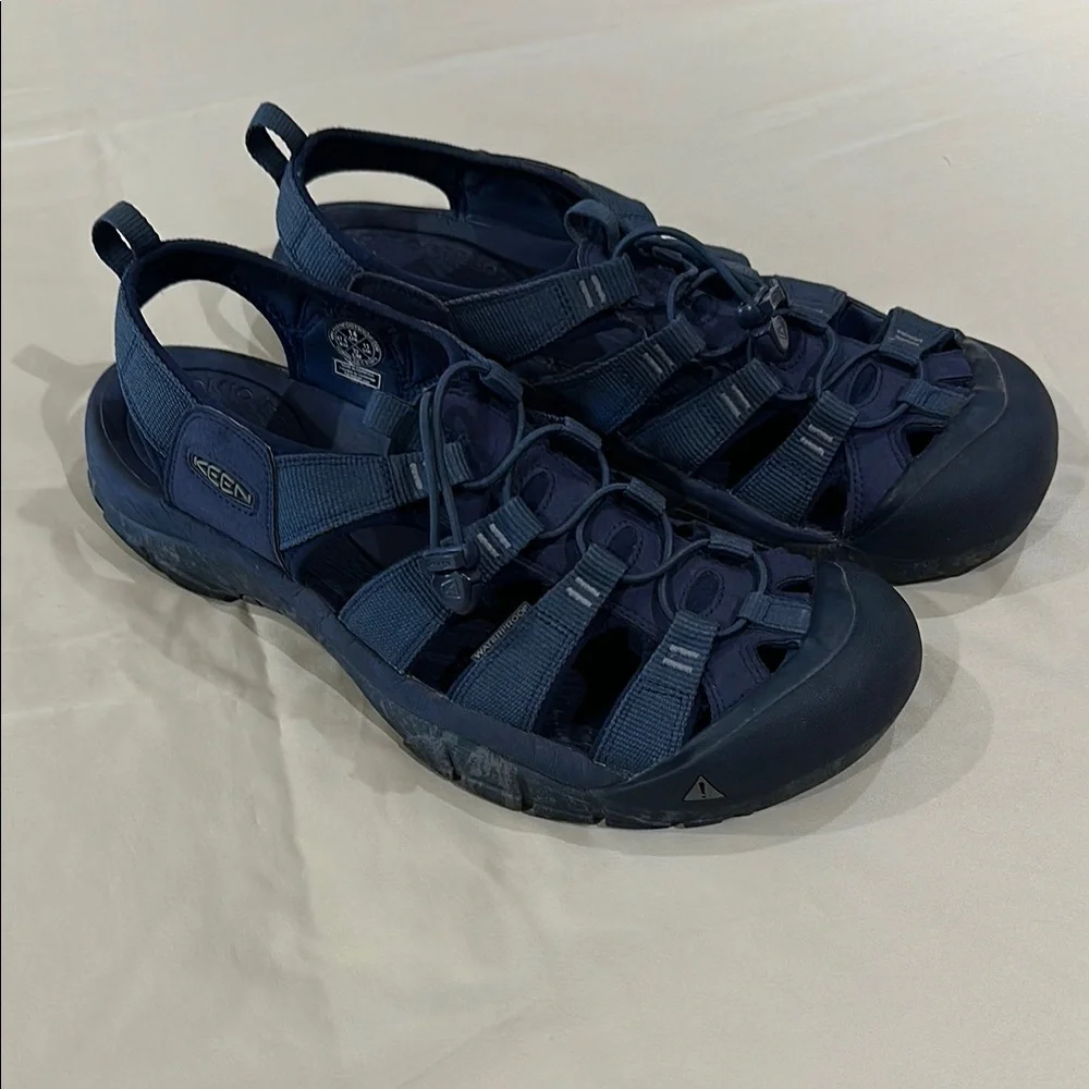 Keen Dark Blue Adventure Sandals - Picture 1 of 9